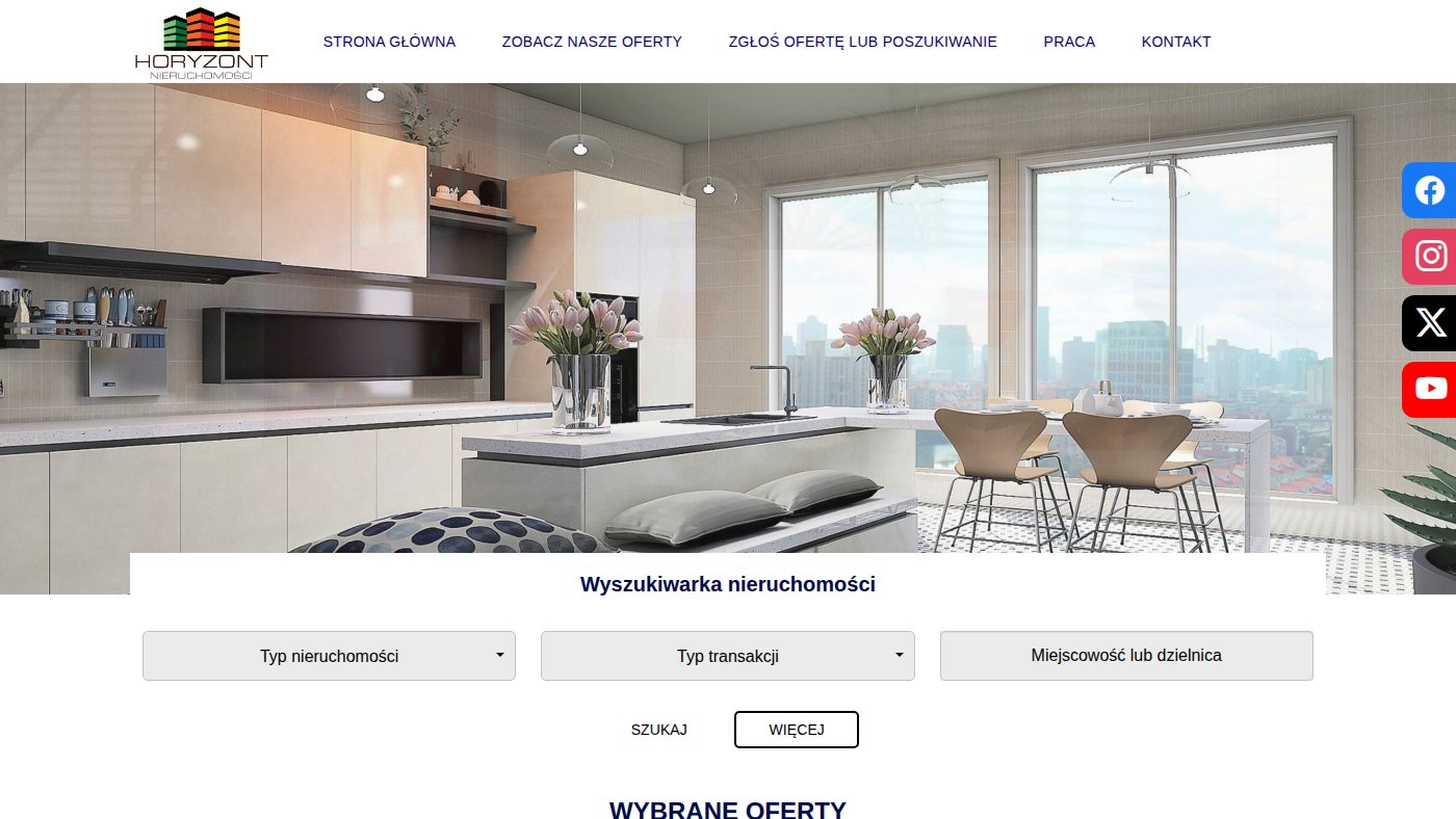 The home page of mammieszkanie.pl