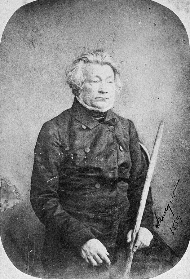 Negli ultimi anni di vita. Fotografia di Jan Mieczkowski, circa 1855