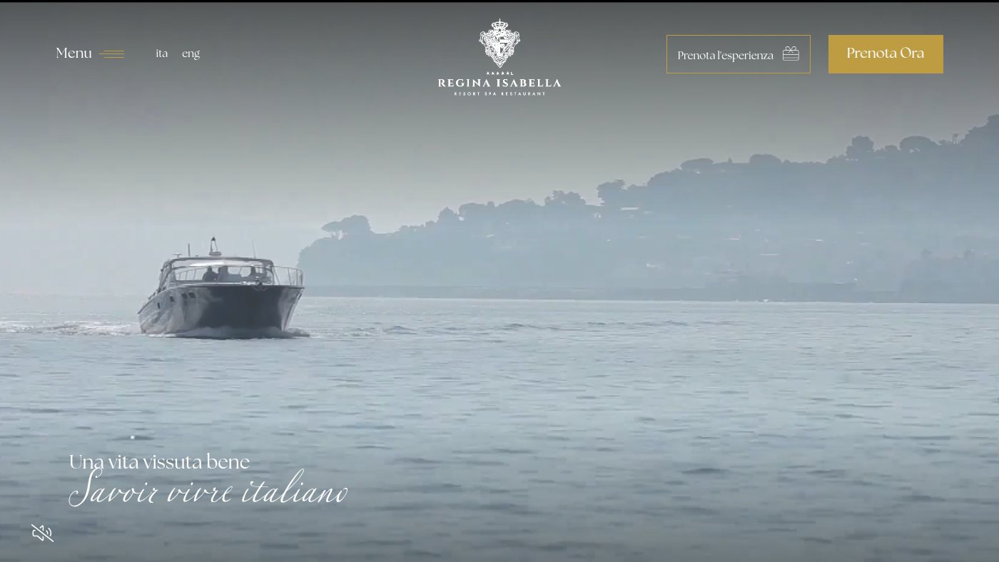 The home page of reginaisabella.com