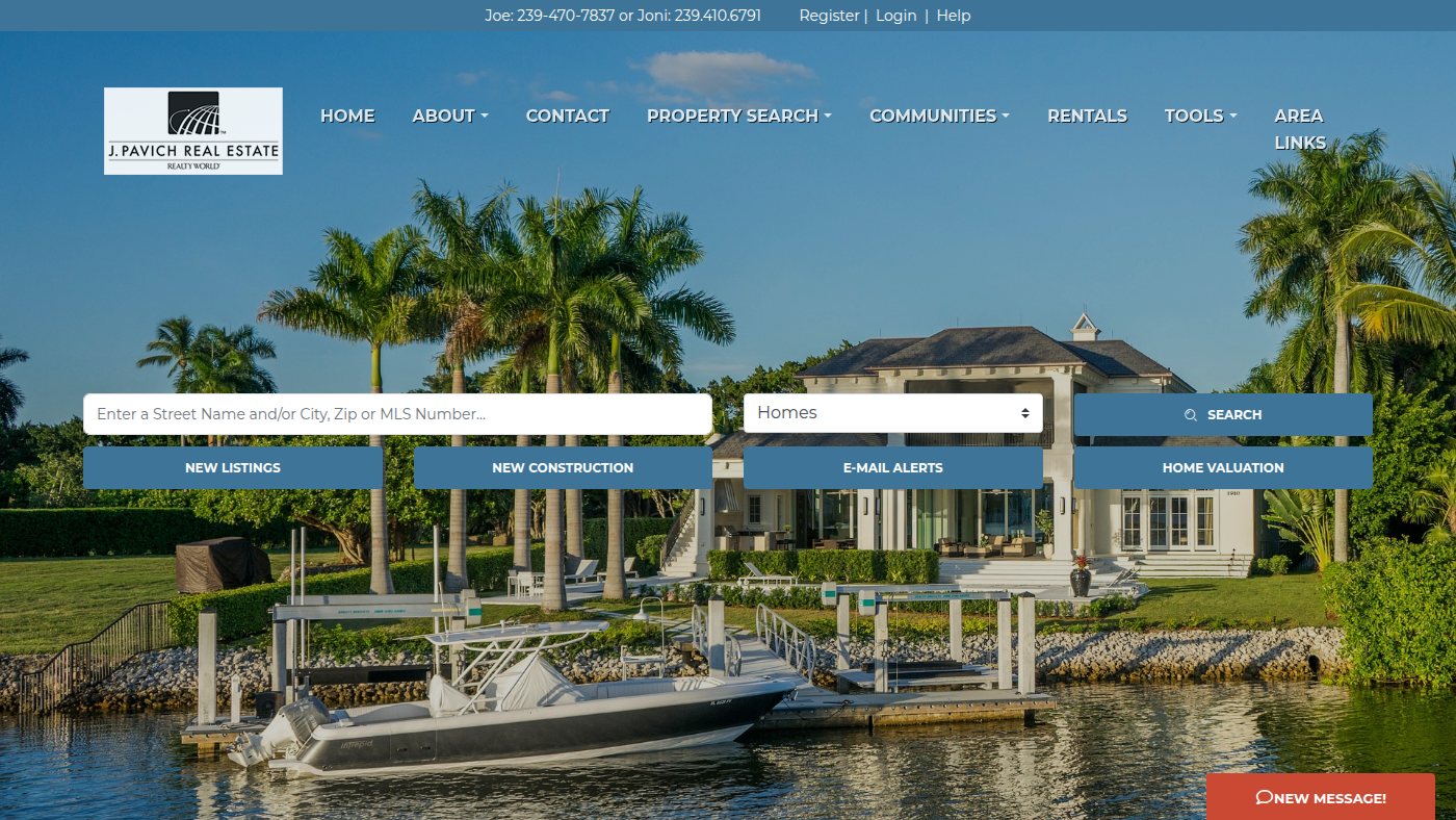The home page of jpavich.com