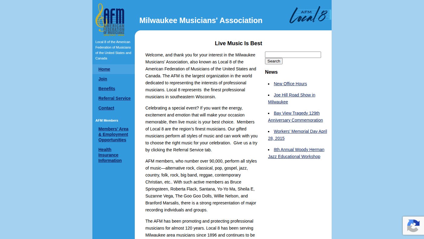 The home page of local8.afmquartet.org