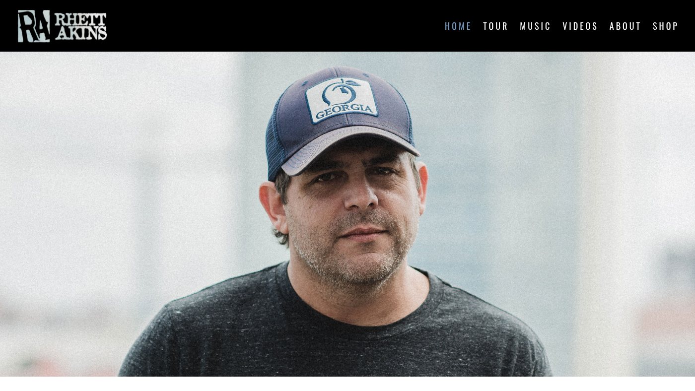 The home page of rhettakins.com