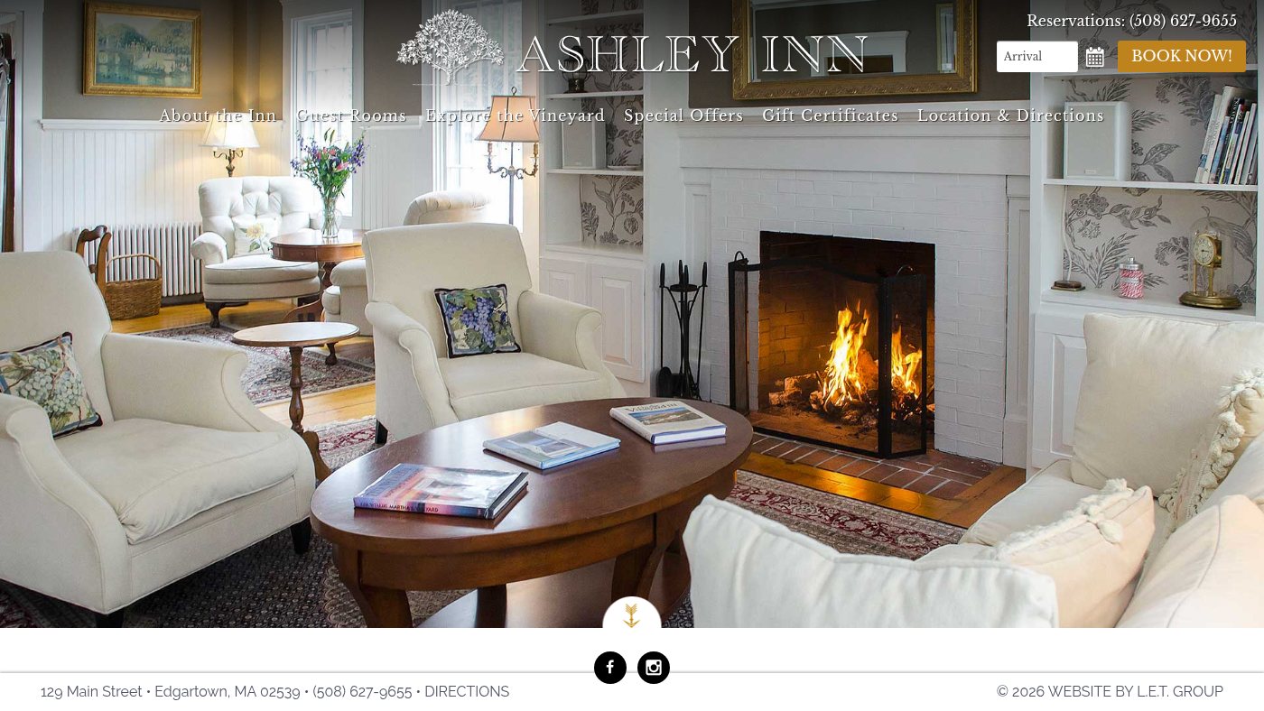 The home page of ashleyinn.net