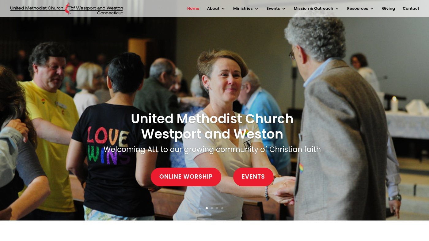 The home page of westportumc.org