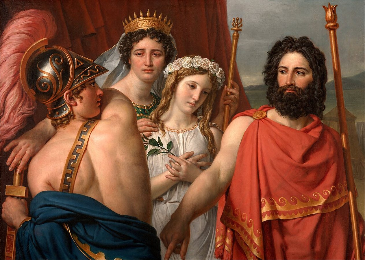 Der Zorn des Achilleus von Jacques-Louis David, Google Art Project
