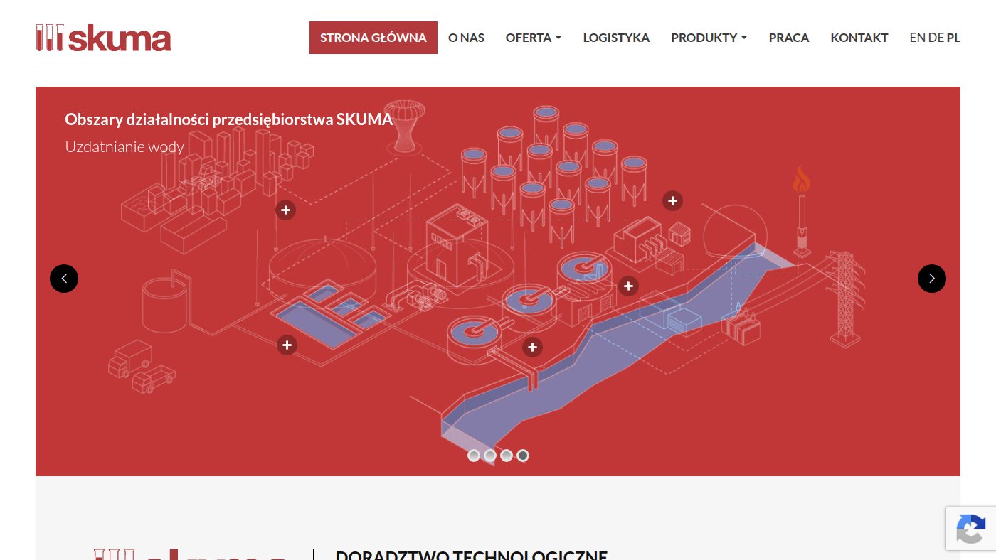 The home page of skuma.pl