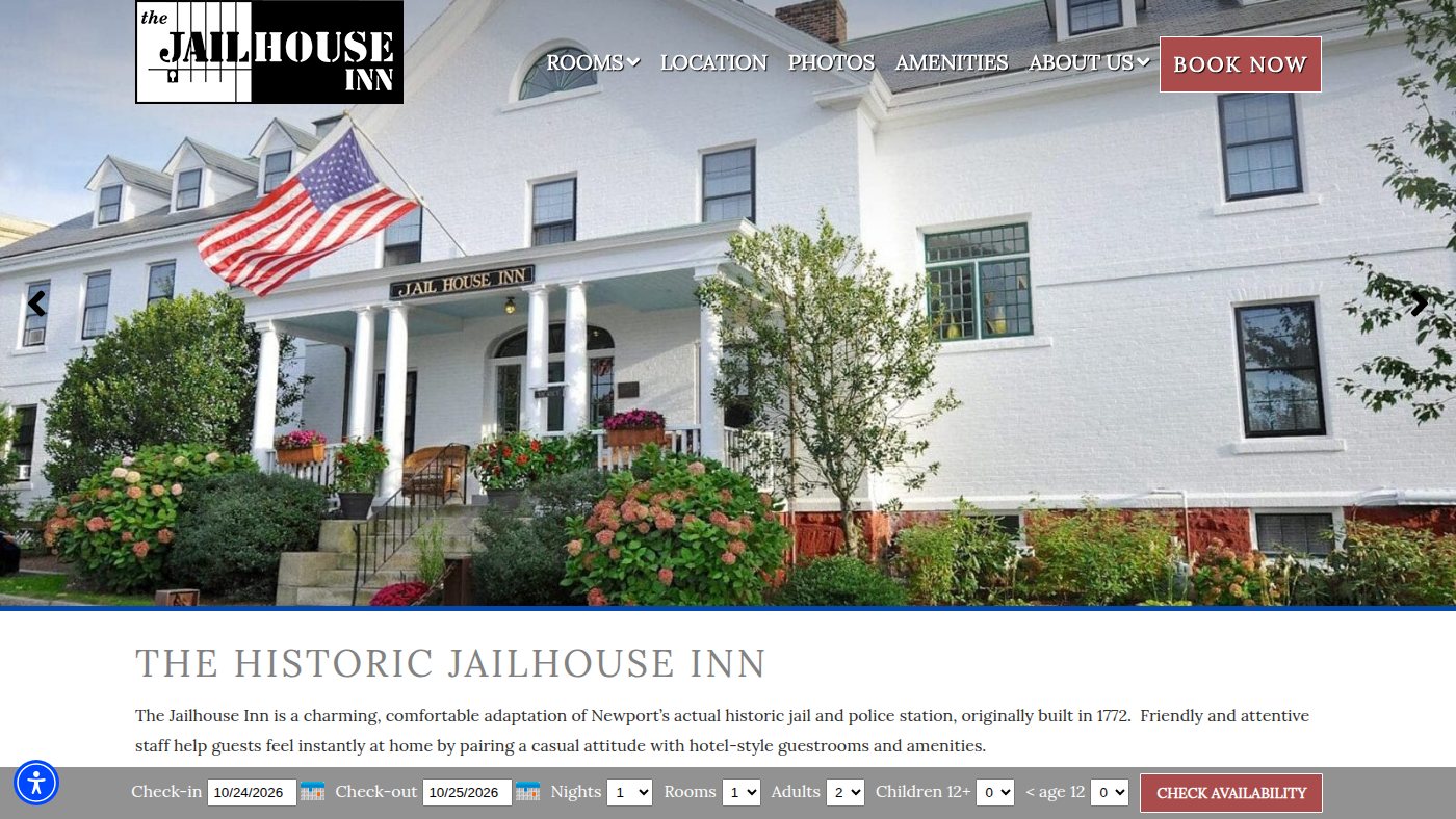 The home page of jailhouse.com