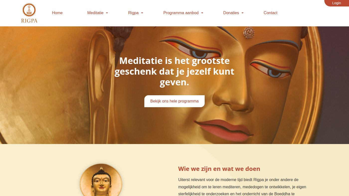 The home page of rigpa.nl