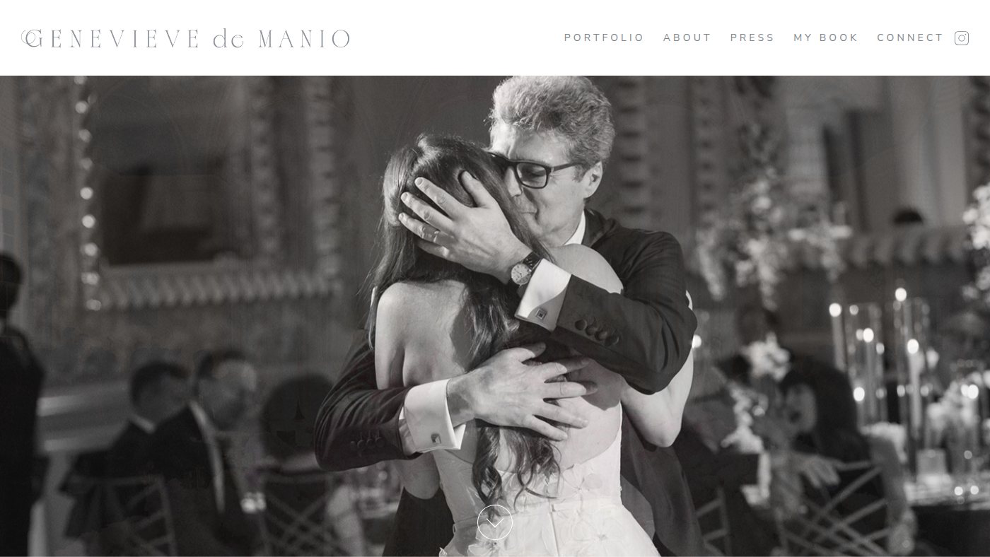 The home page of demaniophotography.com
