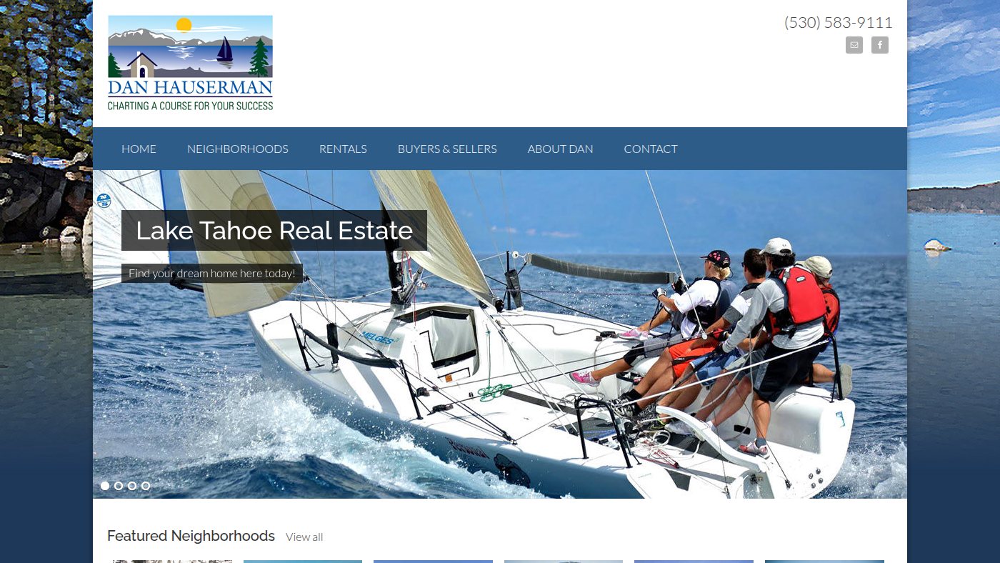 The home page of ilovetahoe.com