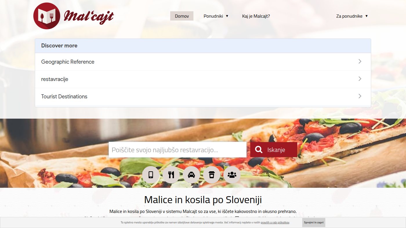 The home page of malcajt.com