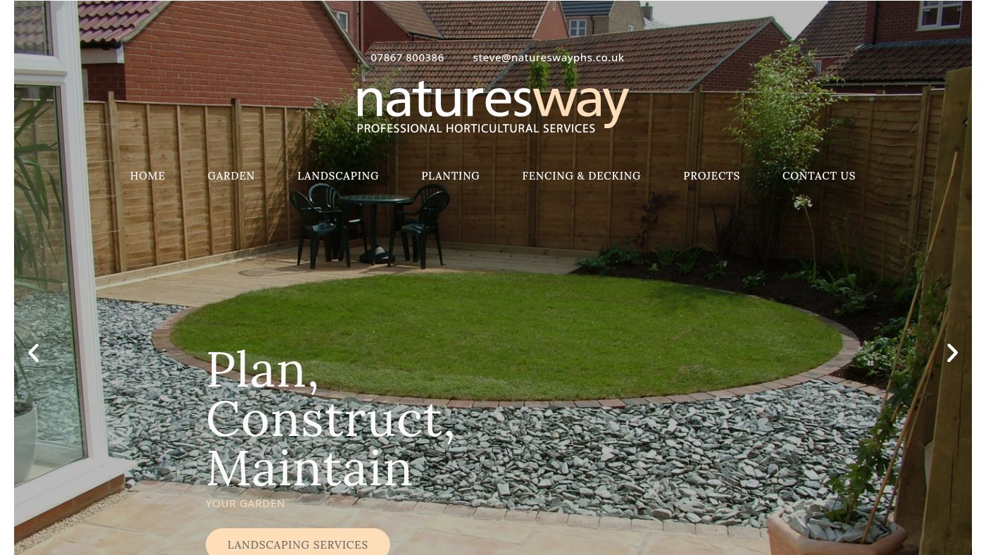The home page of natureswayphs.co.uk