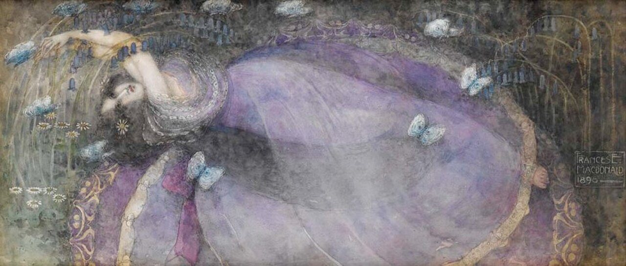 Frances MacDonald, Ofelia, 1898