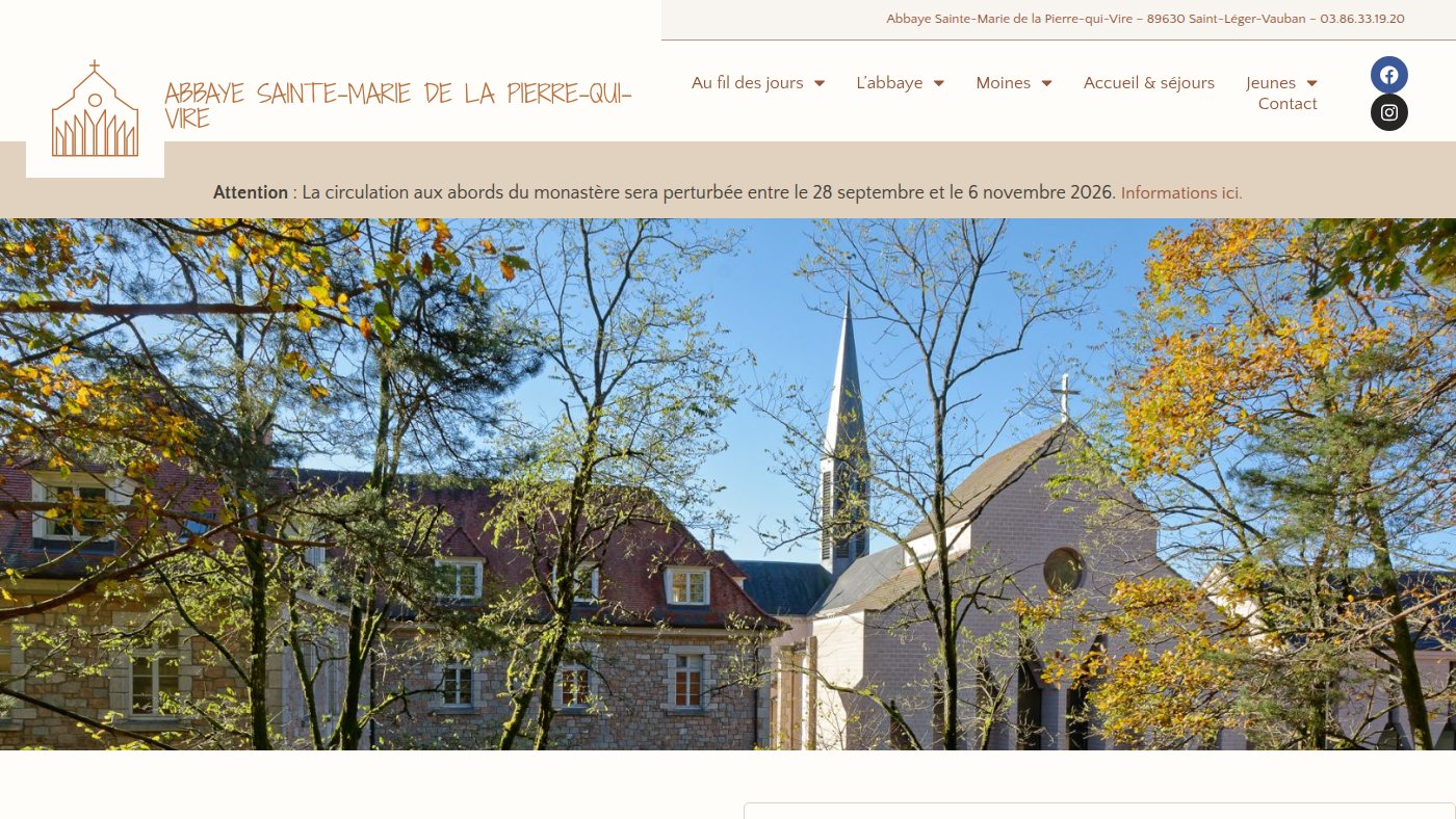 The home page of apqv.fr