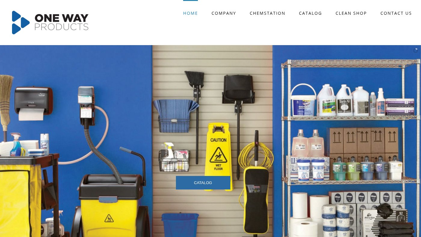 The home page of onewayproducts.com