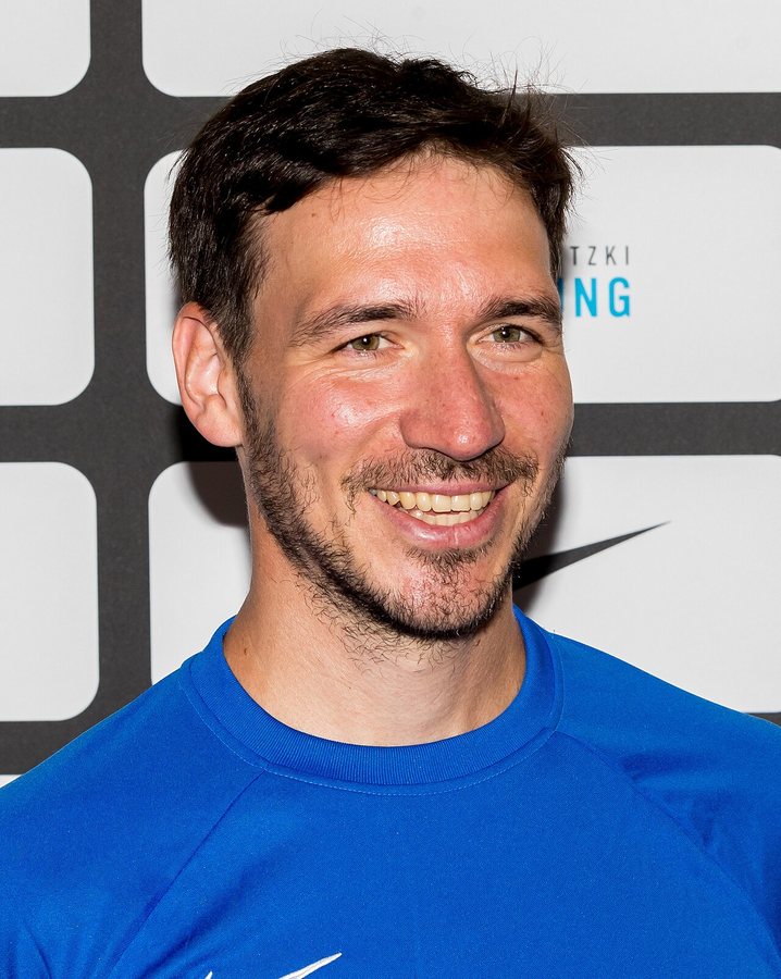 Felix Neureuther al evento Champions for Charity nel 2022, fotografato con una Canon 1D X Mark II