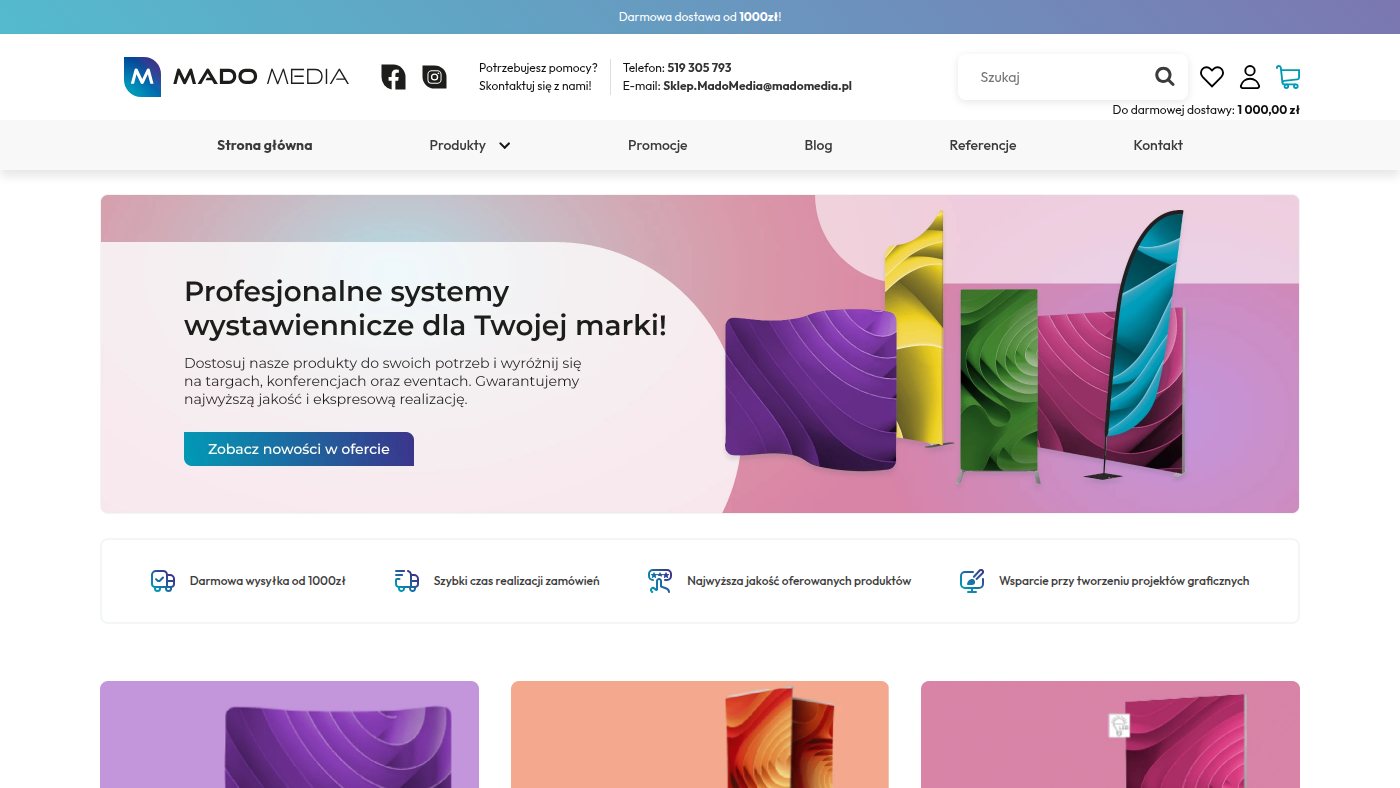 The home page of madomedia.pl
