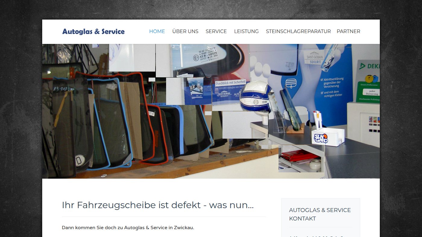 The home page of zwickau-autoglas.de