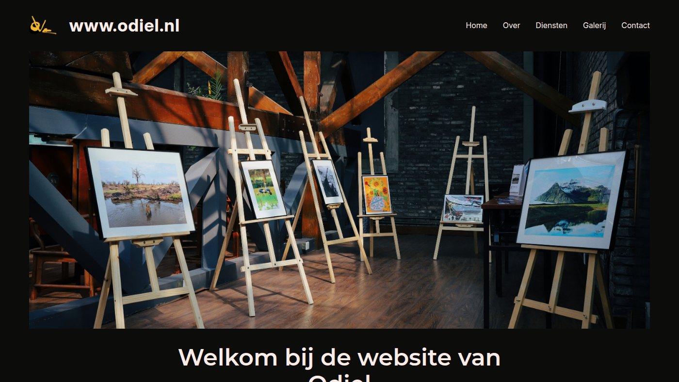 The home page of odiel.nl