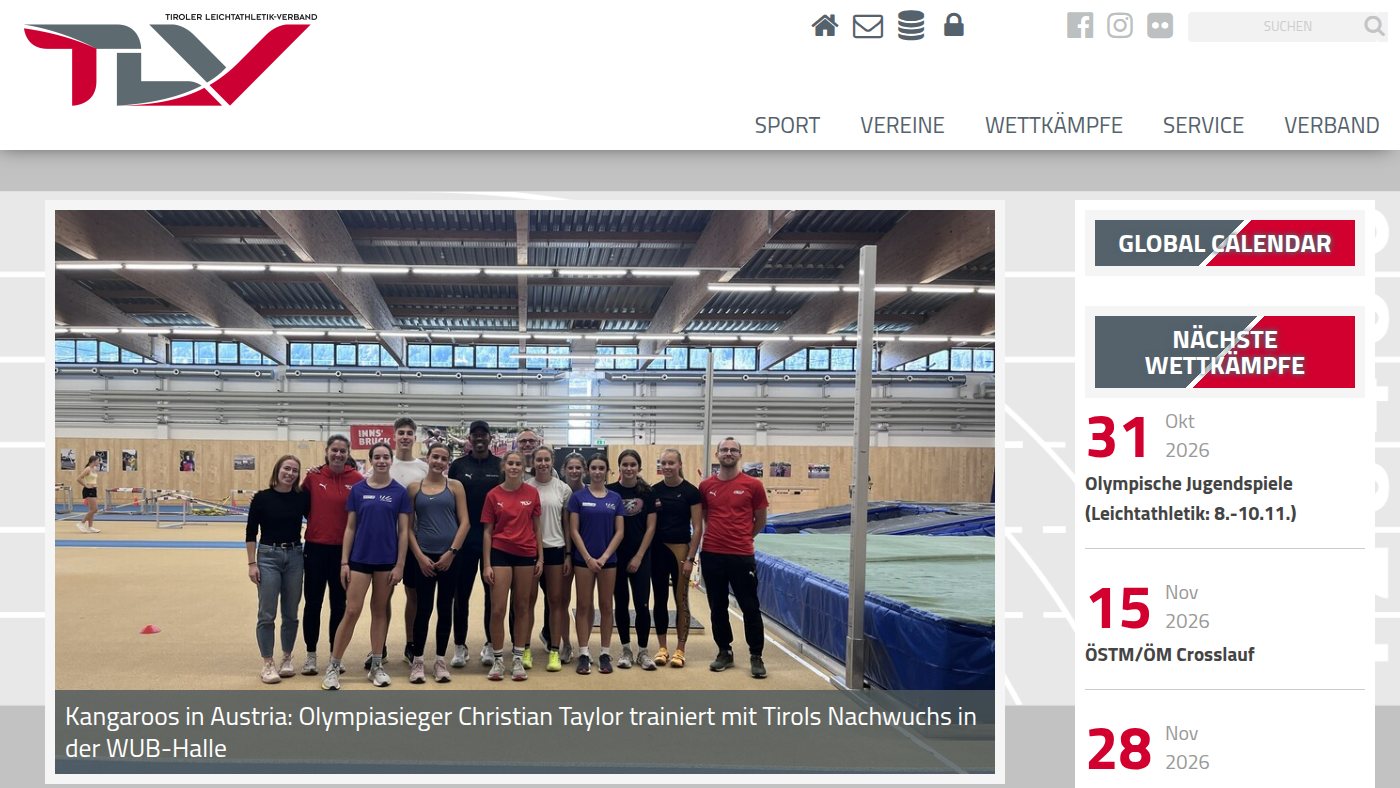 The home page of tlv.at