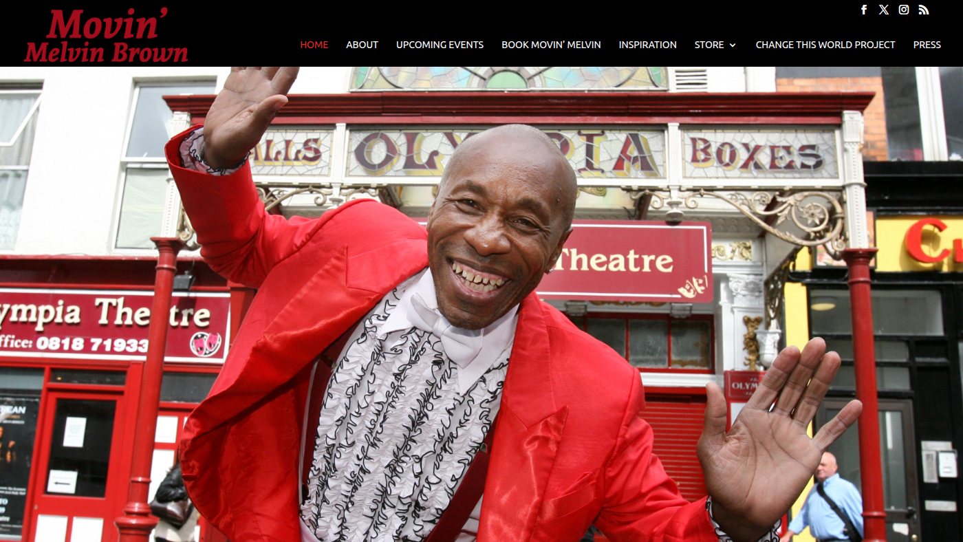 The home page of movinmelvin.com