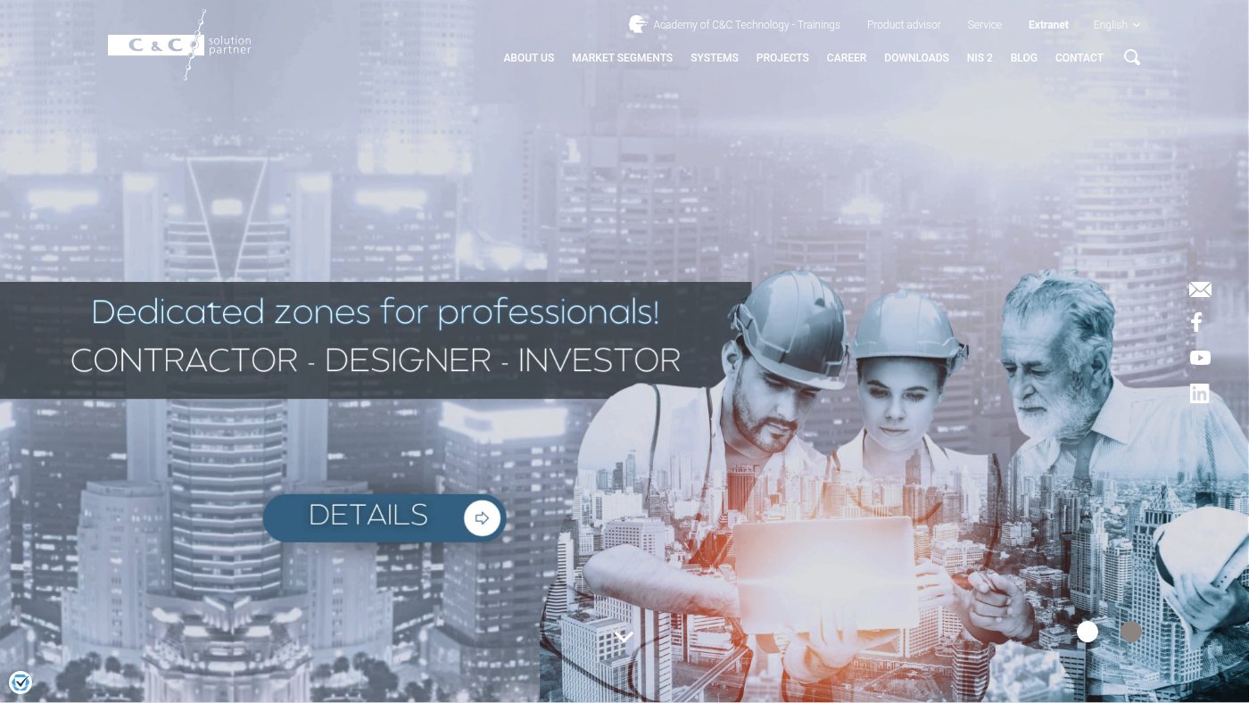 The home page of ccpartners.pl