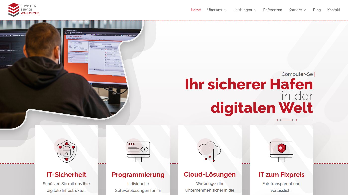 The home page of coswa.de