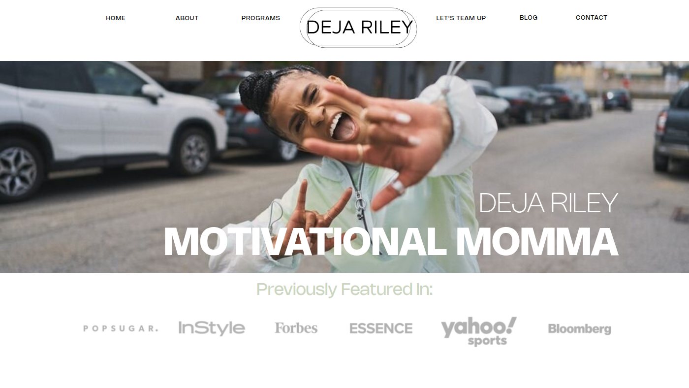 The home page of dejariley.com
