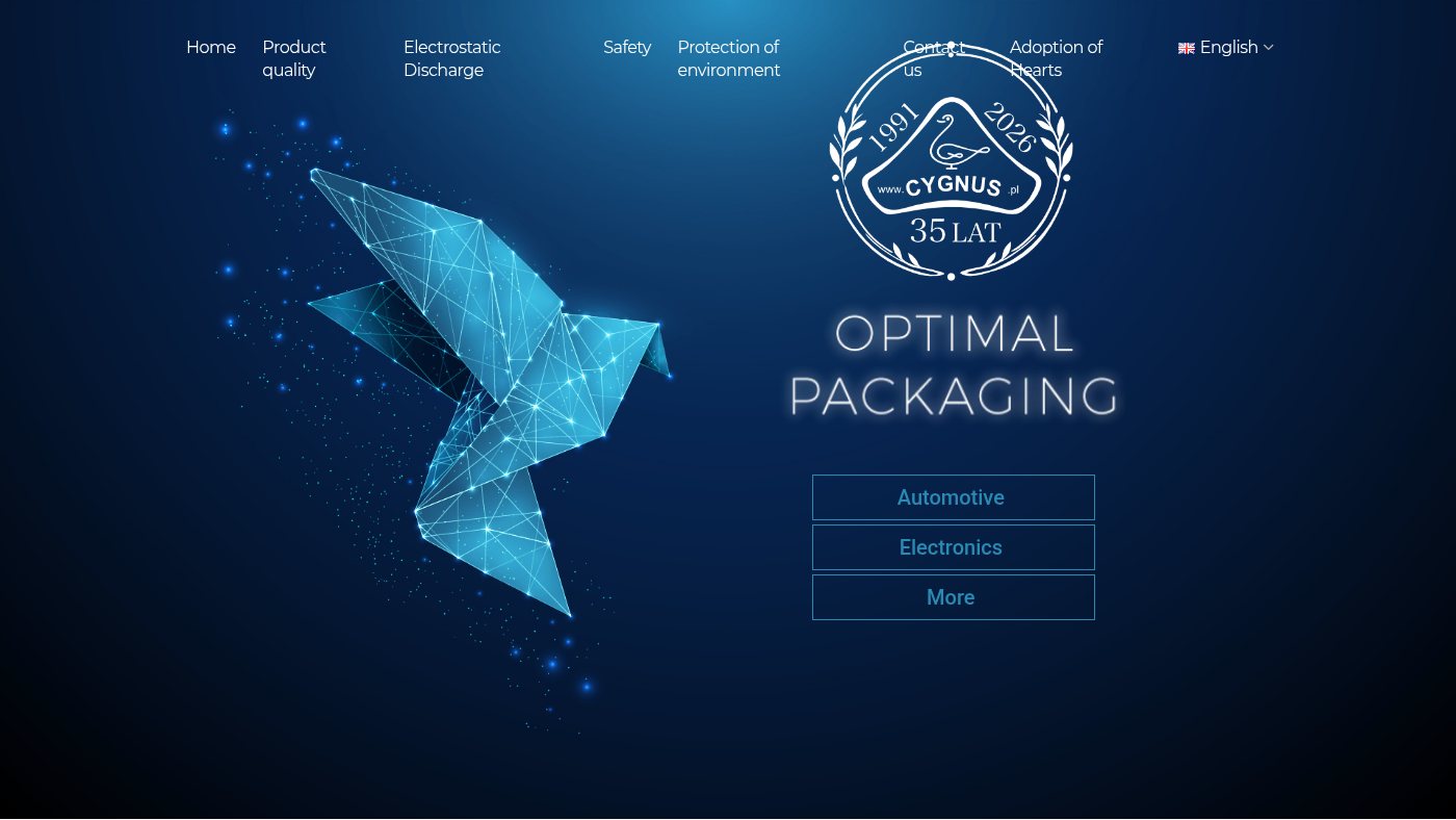 The home page of cygnus.pl