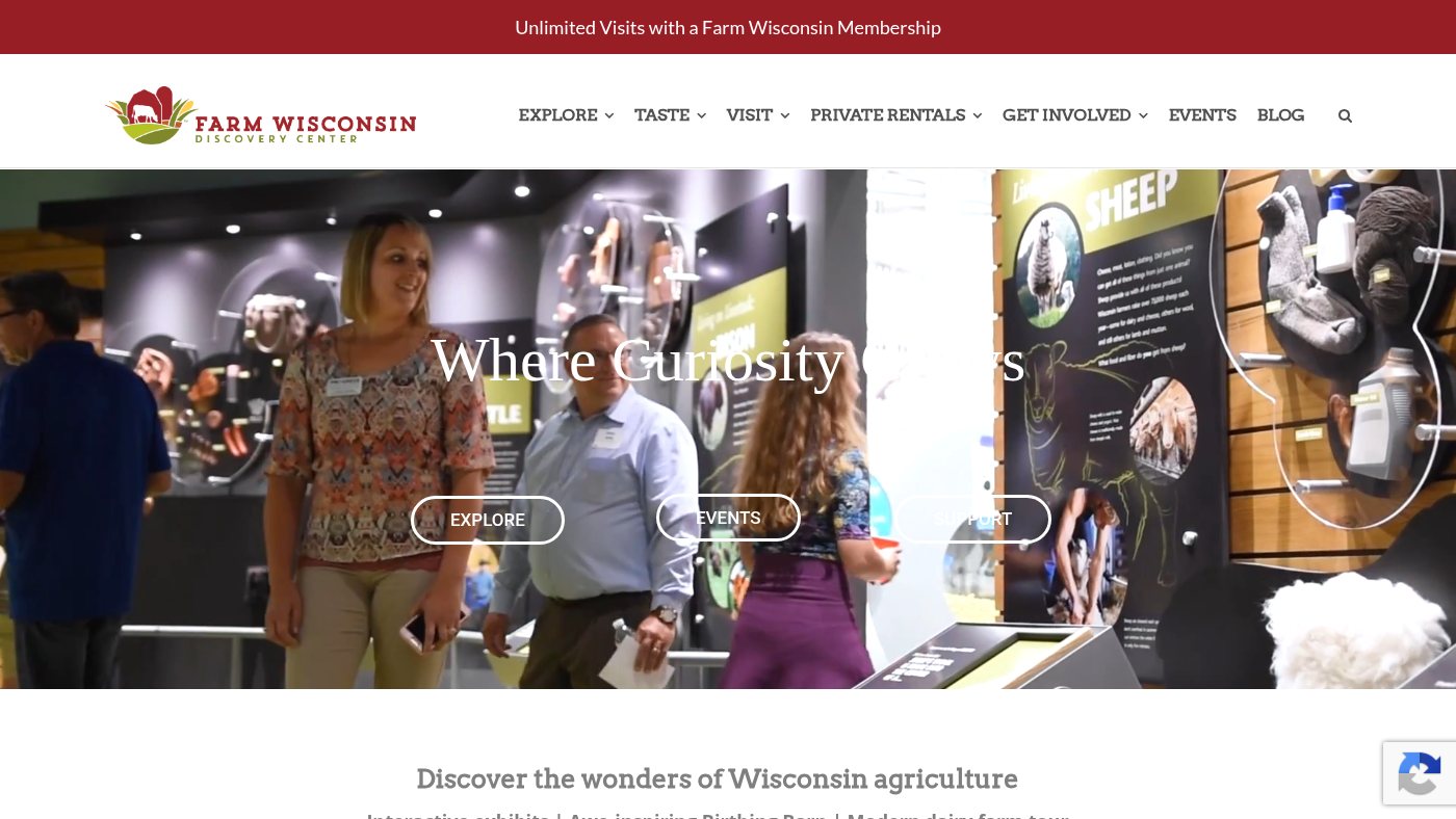 The home page of farmwisconsin.org