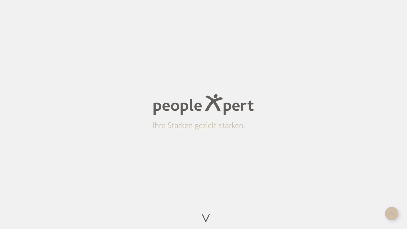 The home page of peoplexpert.ch