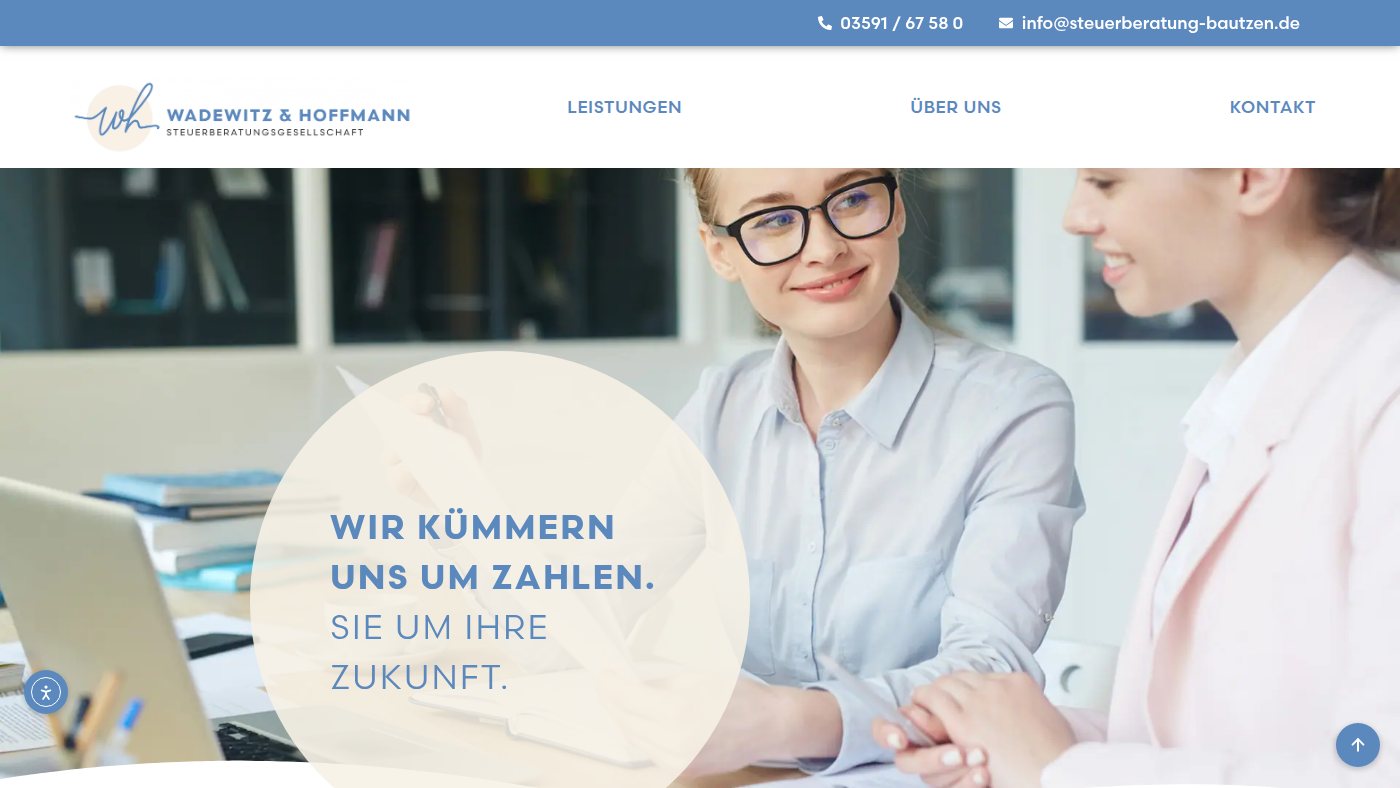 The home page of steuerberatung-bautzen.de