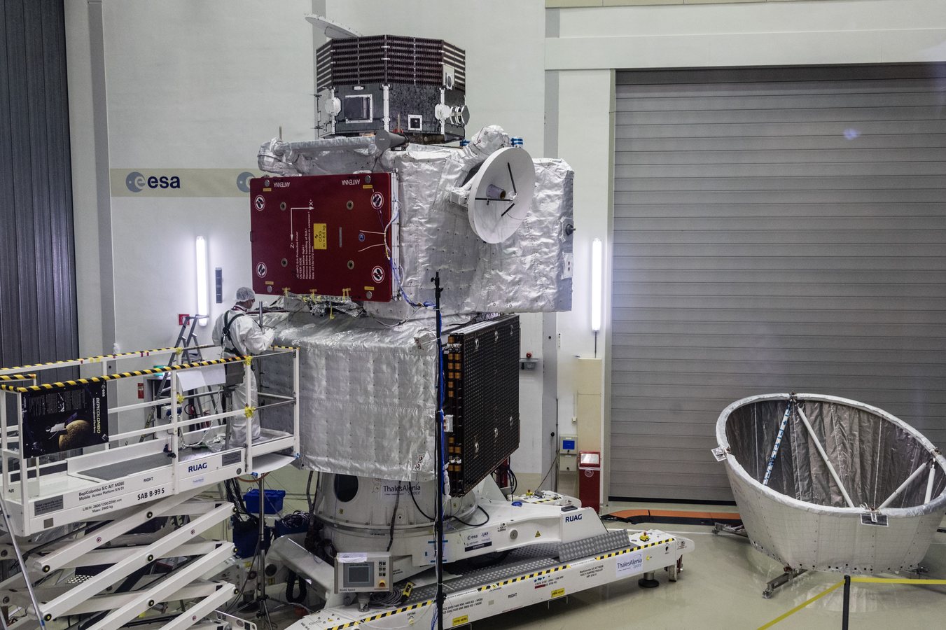 BepiColombo observe la pluie de particules solaires sur Mercure
