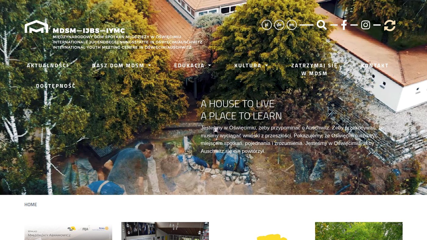 The home page of mdsm.pl