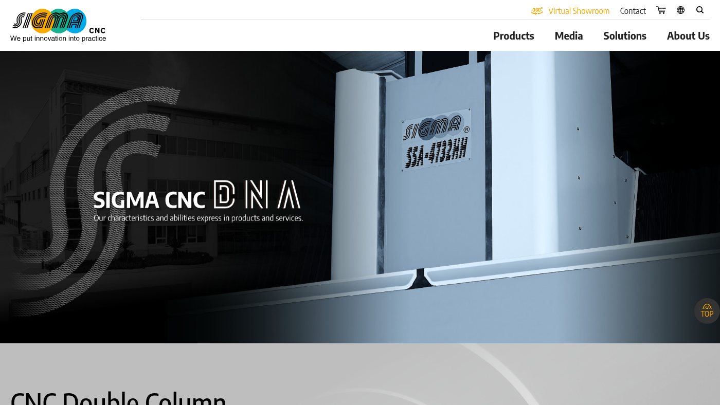 The home page of sigma-tw.com