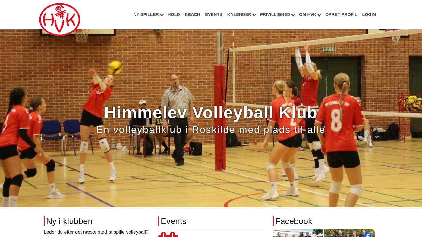 The home page of himmelevvk.dk