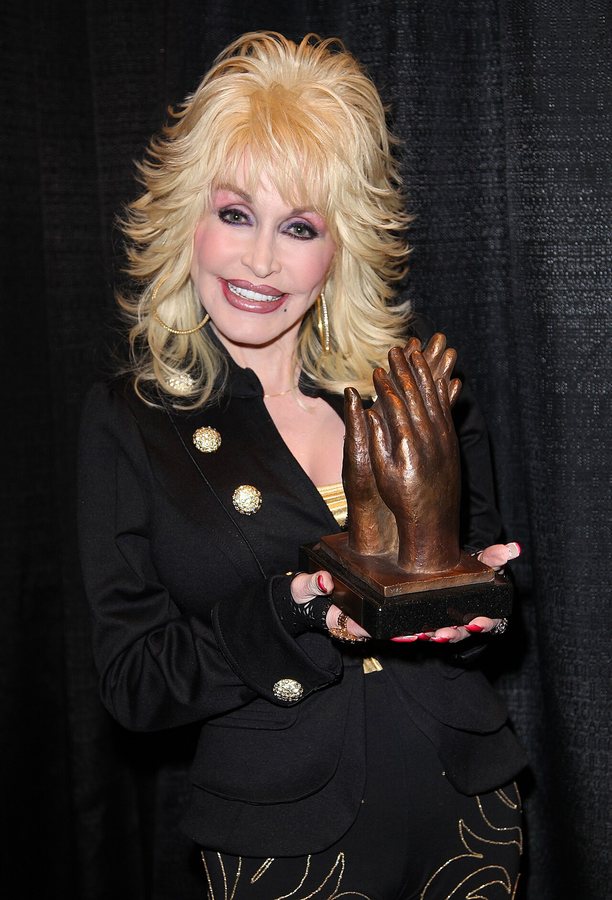 Parton odbierająca nagrodę Liseberg Applause Award w 2010