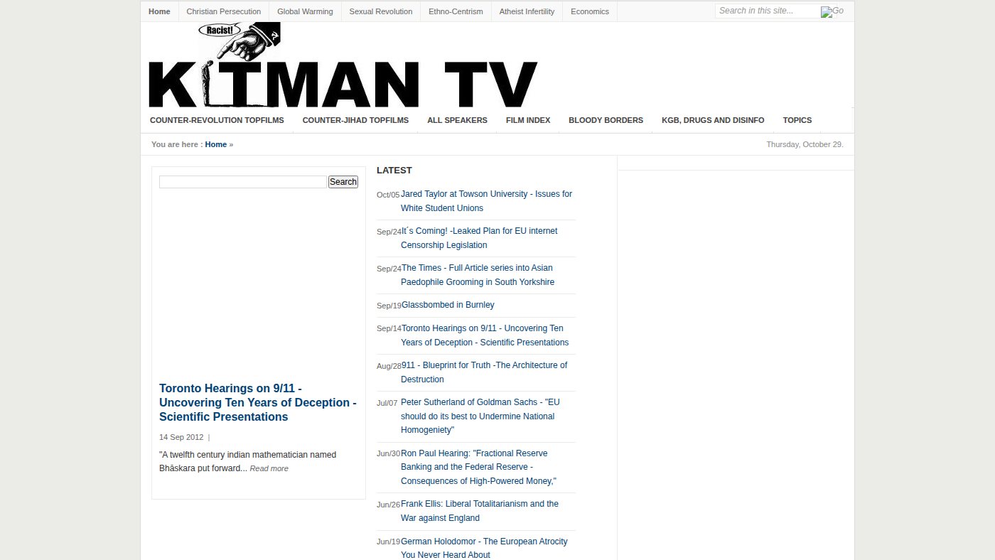 The home page of kitmantv.blogspot.com