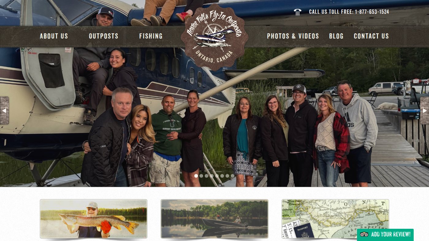 The home page of nestorfalls.com