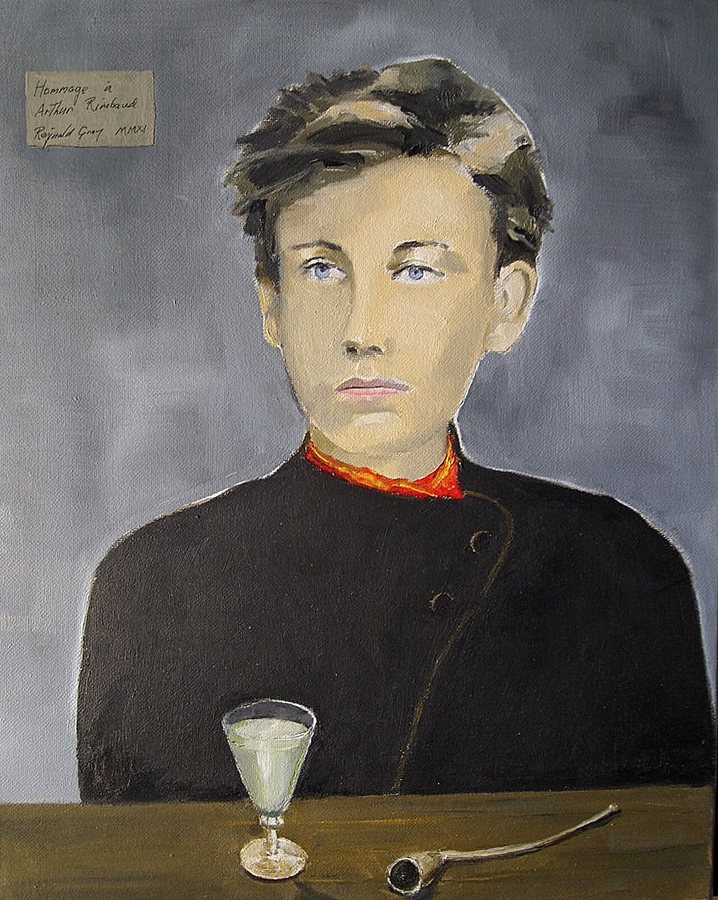 Retrato de Rimbaud por Reginald Gray (2011)