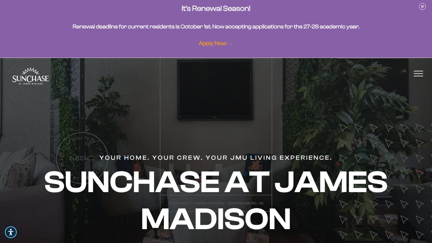 The home page of sunchase.net