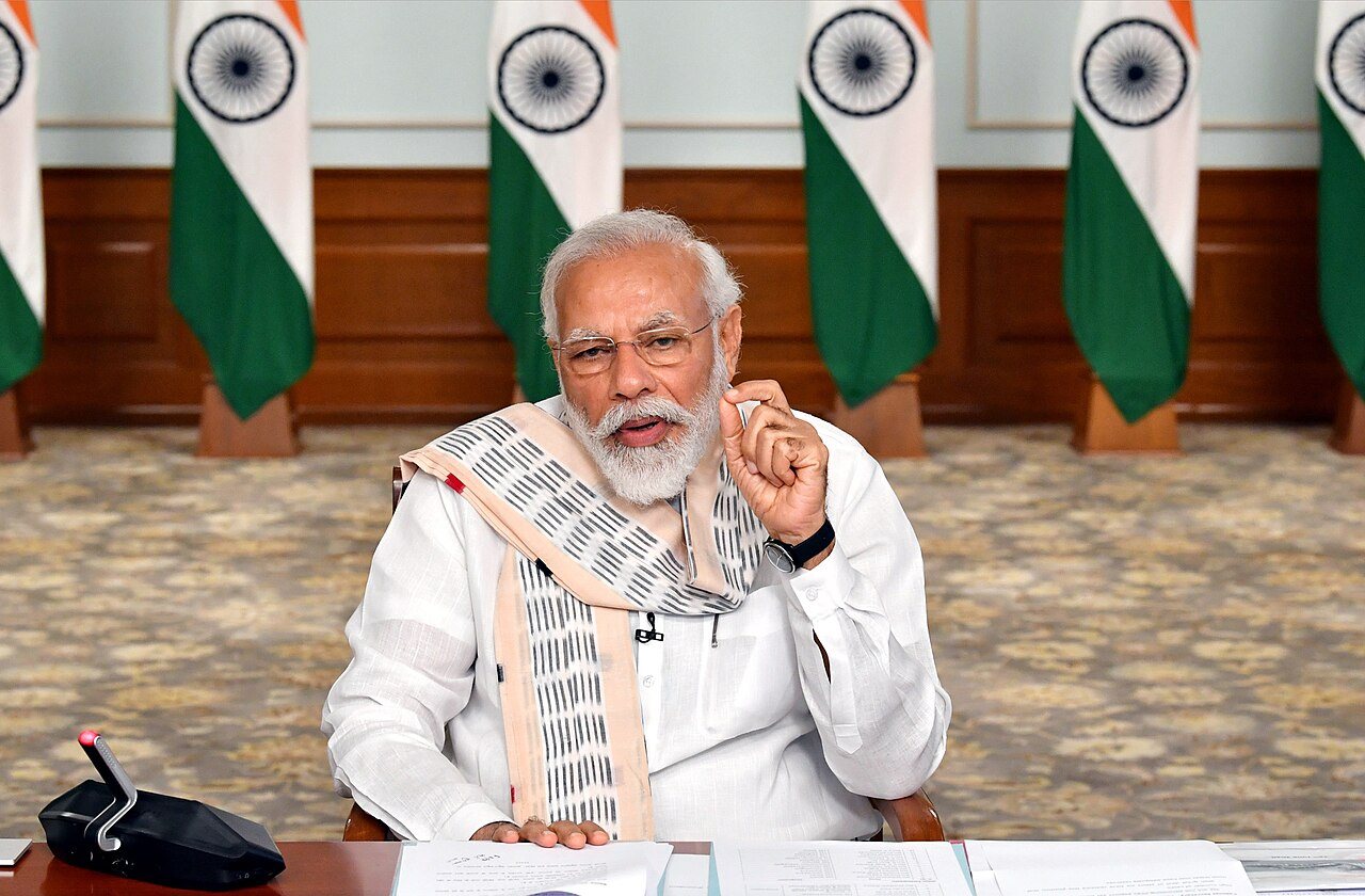 Modi berät sich im Juni 2020 per Videokonferenz mit den Regierungschefs der Bundesstaaten über die COVID-19-Pandemie