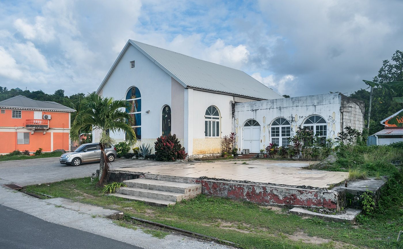 Mass Held in Dominica in Solidarity with the People of Cuba.