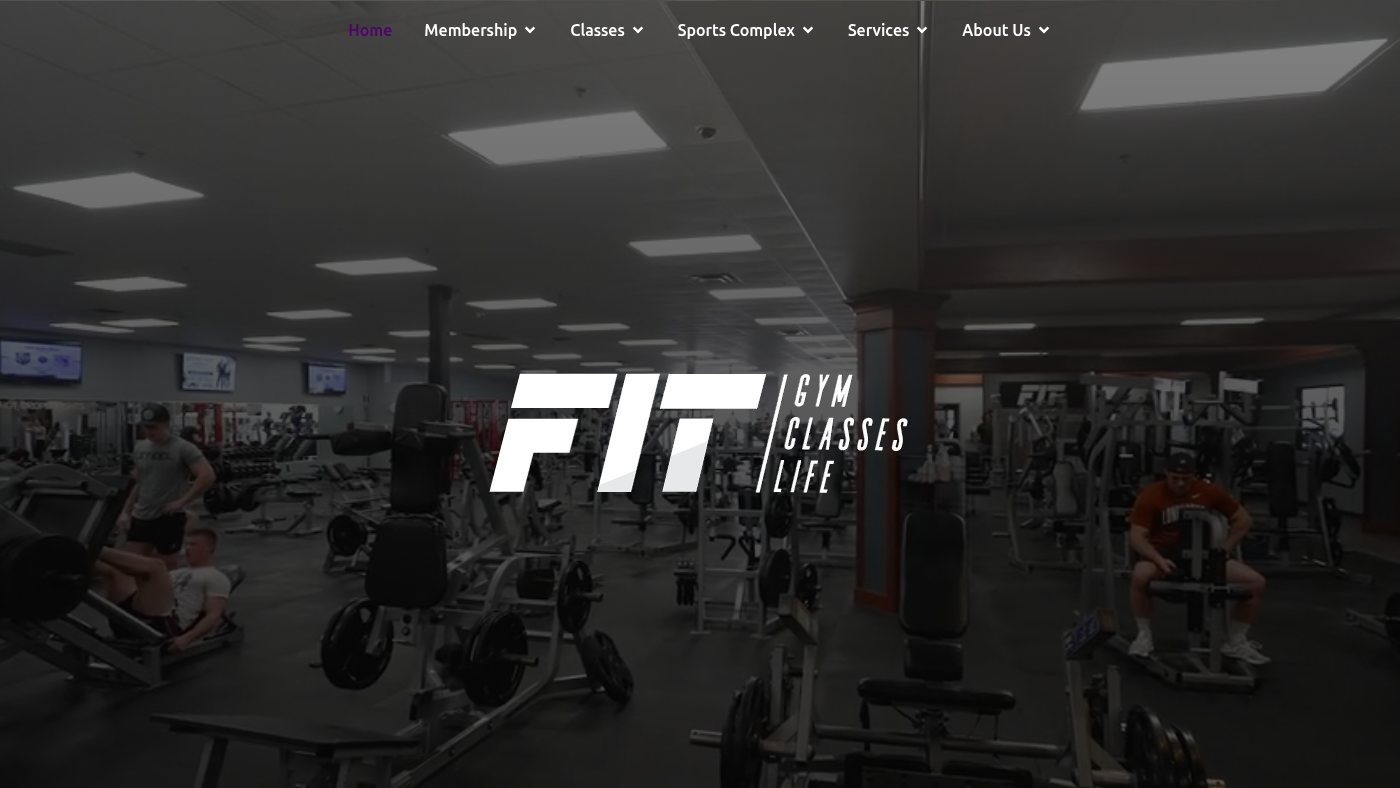 The home page of fitcedarvalley.com