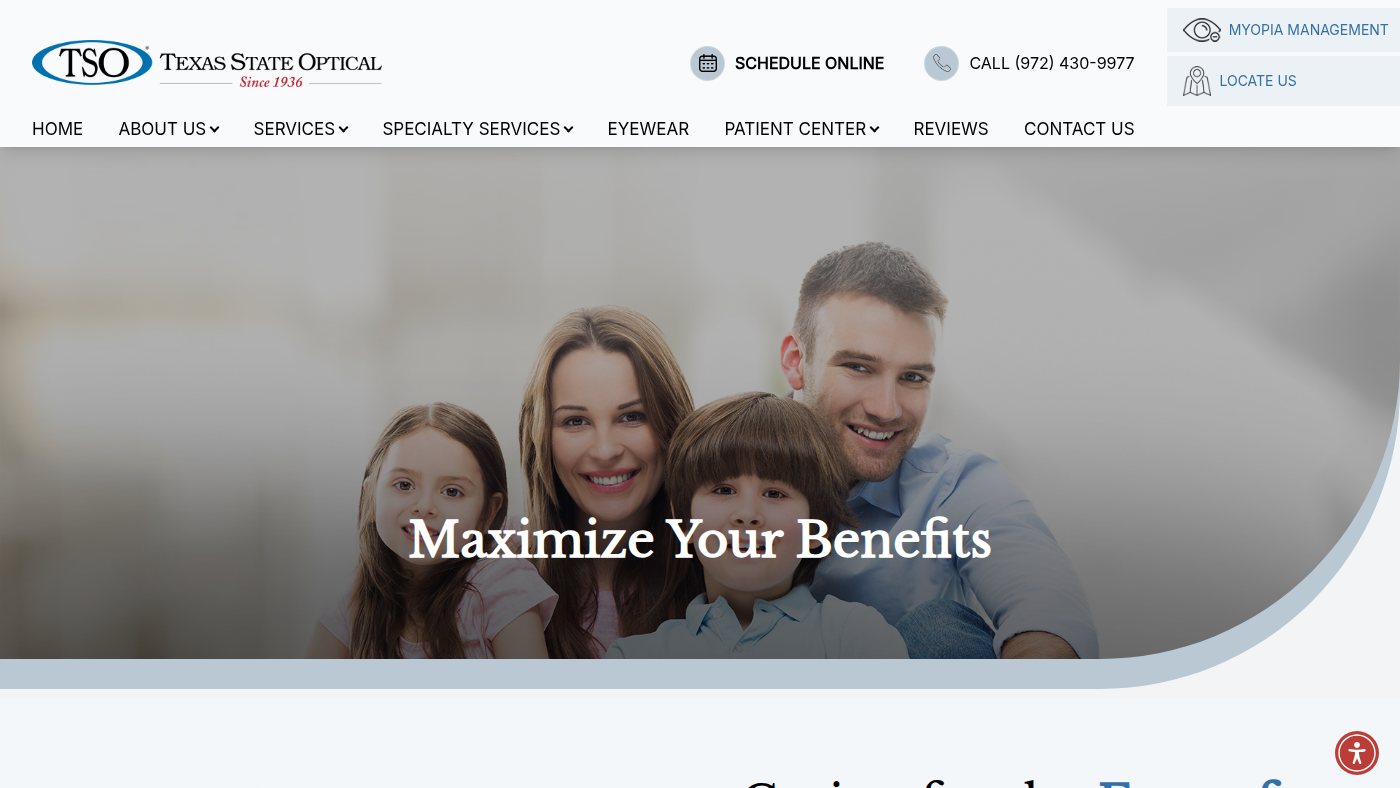 The home page of tsorockwall.com