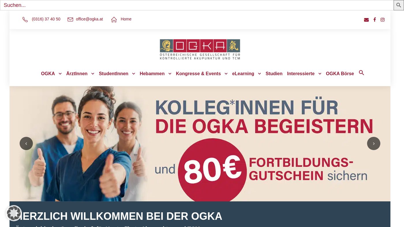 The home page of ogka.at
