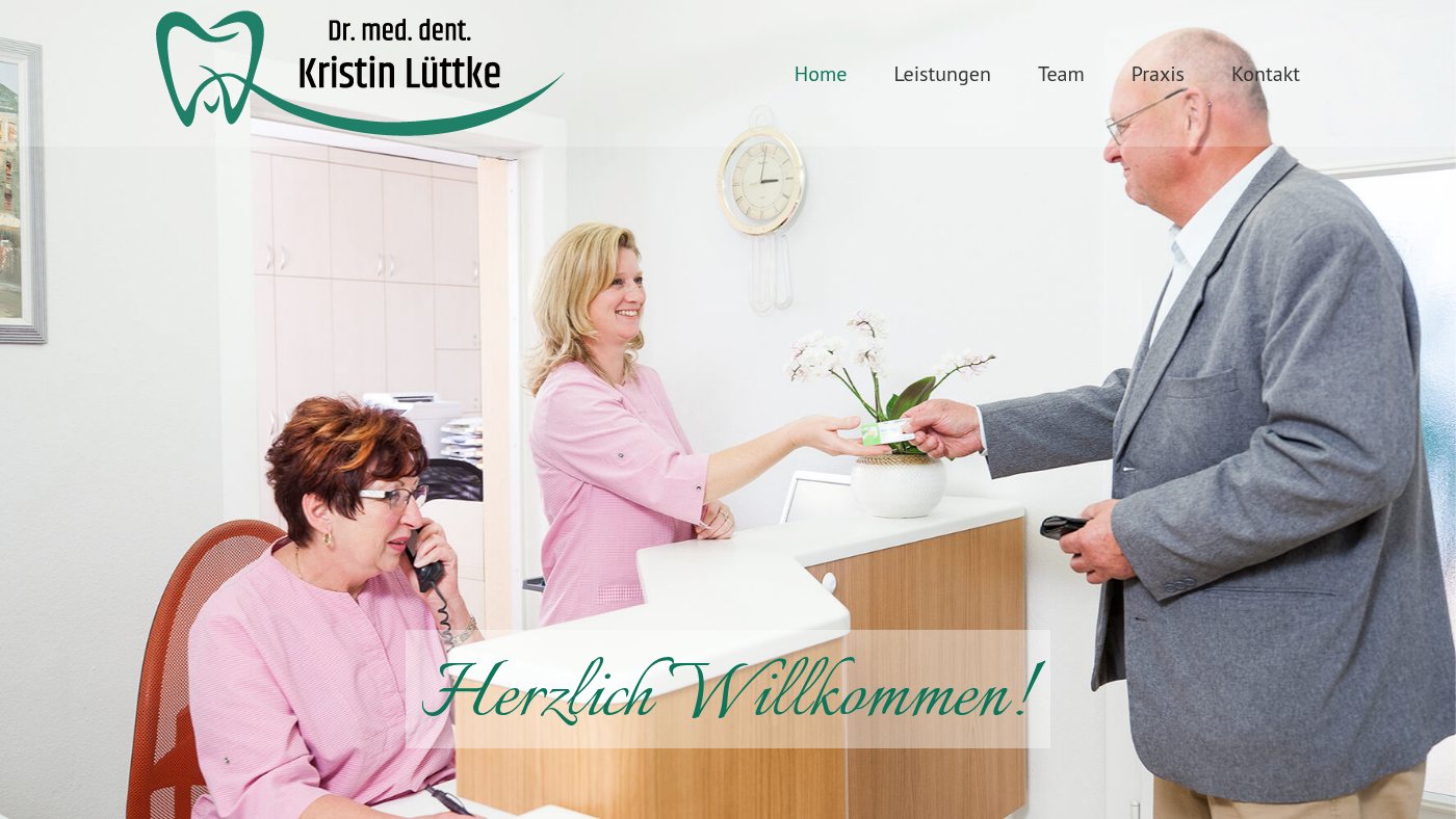 The home page of zahnarzt-kranichfeld.de