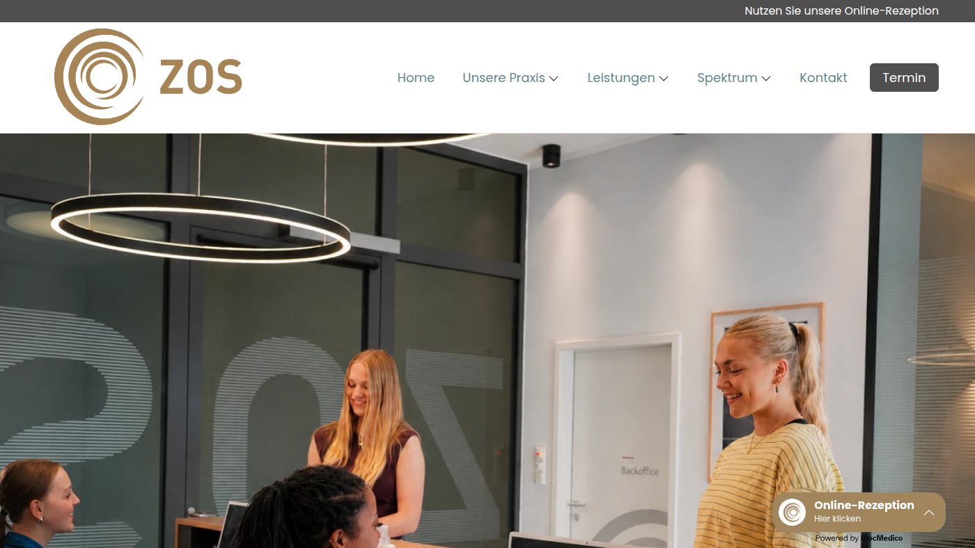 The home page of zos-ebersberg.de