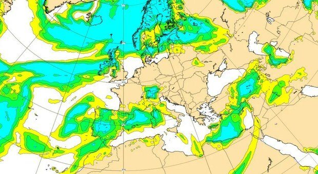 Meteo ottobre, vortice dalle Baleari poi fronte freddo: quanto durerà il maltempo? Le previsioni