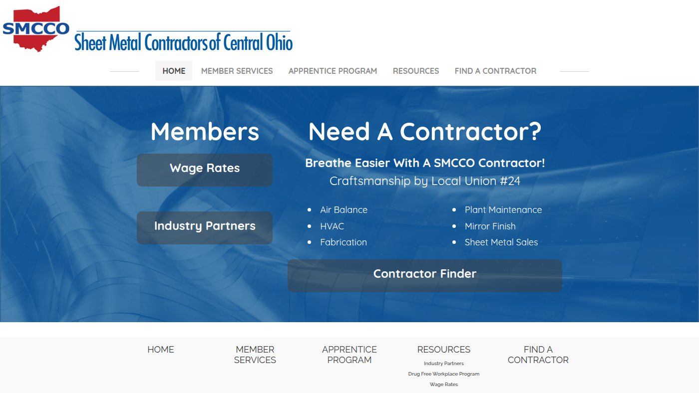 The home page of smcco.org
